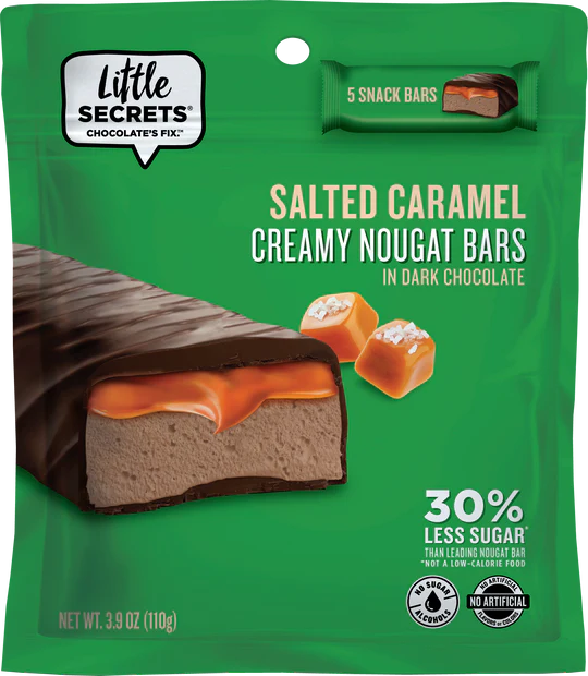 Little Secrets - Salted Caramel Creamy Nougat Bars