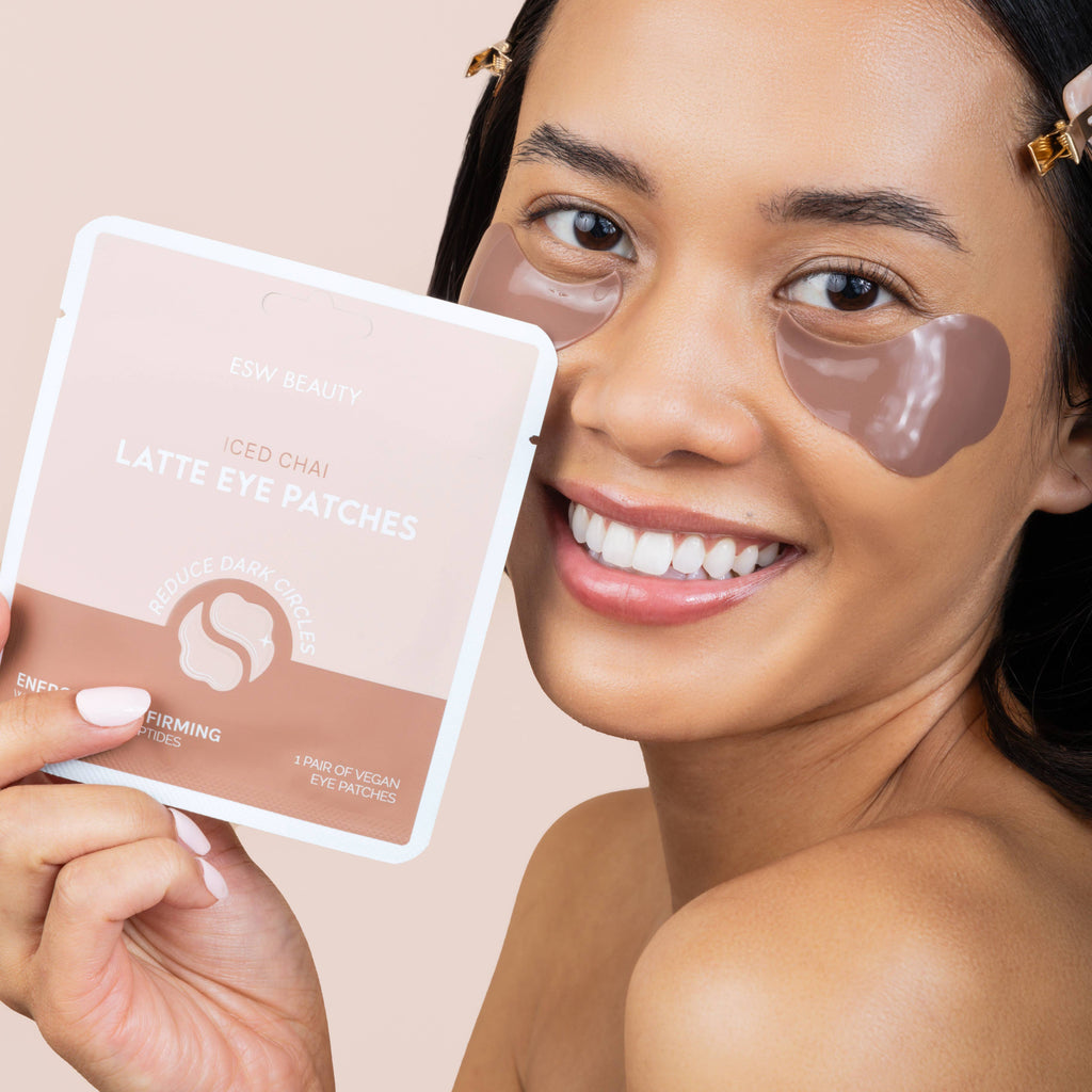 ESW Beauty - Eye Patches: Energizing & Firming | Iced Chai Latte