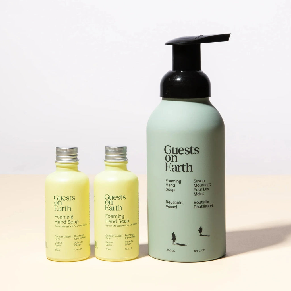 Guests on Earth - Reusable Foaming Hand Soap Kit