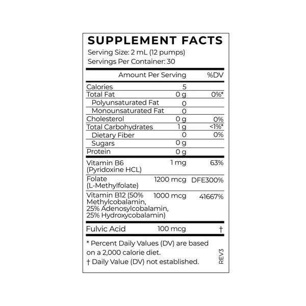 Cymbiotika - Liposomal Vitamin B12 + B6