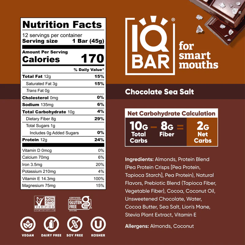 IQBAR - Plant Protein Bar