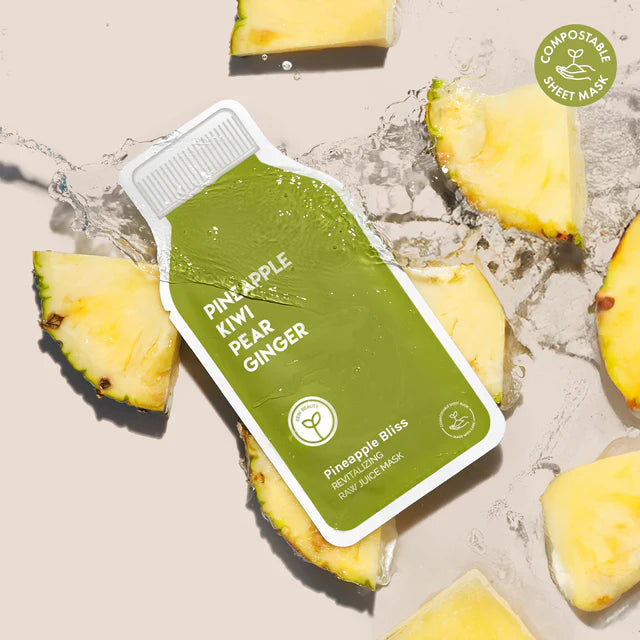 ESW Beauty - Pineapple Bliss Revitalizing Raw Juice Sheet Mask