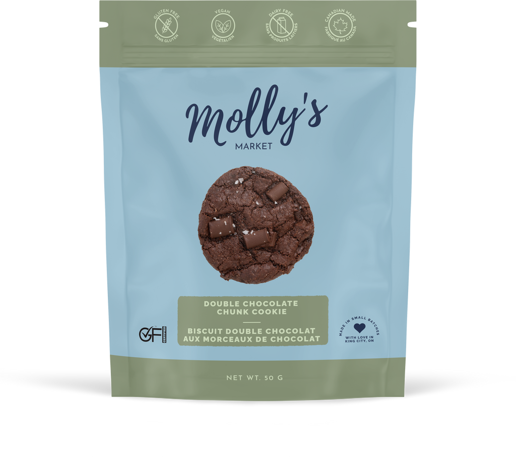 Molly's Market - DOUBLE Chocolate Chunk Cookie | 6-Pack