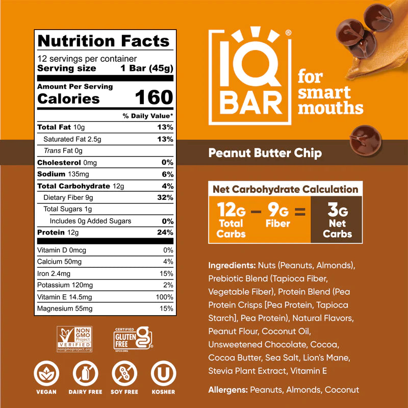 IQBAR - Plant Protein Bar