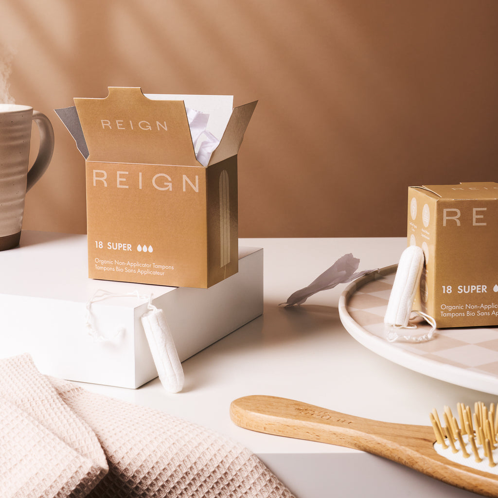 Reign - Organic Non-Applicator Tampons