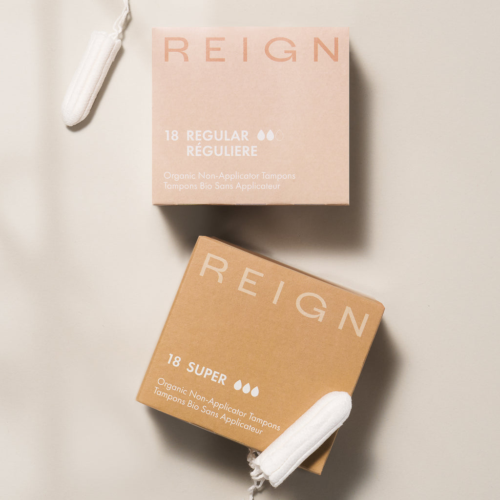 Reign - Organic Non-Applicator Tampons