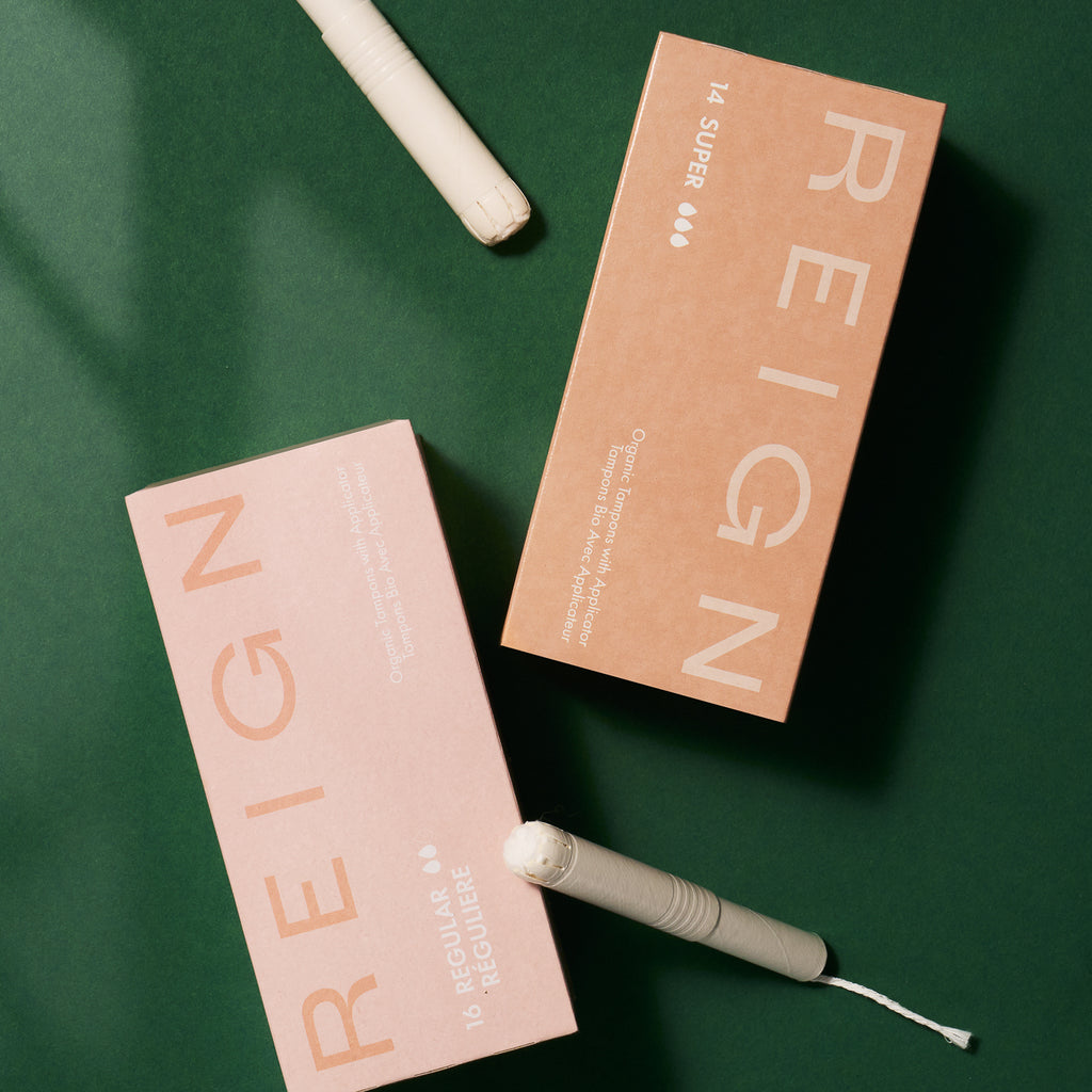 Reign - Organic Tampons with Applicator