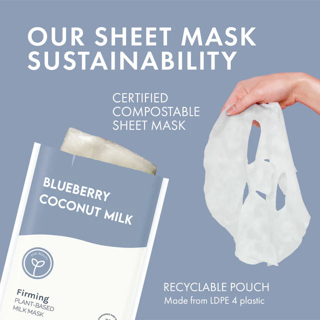 ESW Beauty - Blueberry Coconut Milk Firming Plant-Based Milk Mask