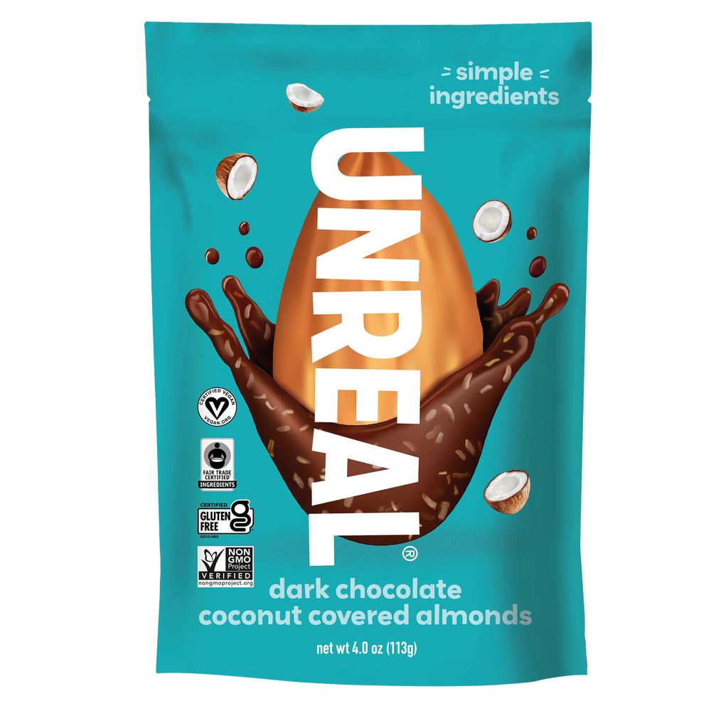 Unreal Snacks - Dark Chocolate Covered Almonds