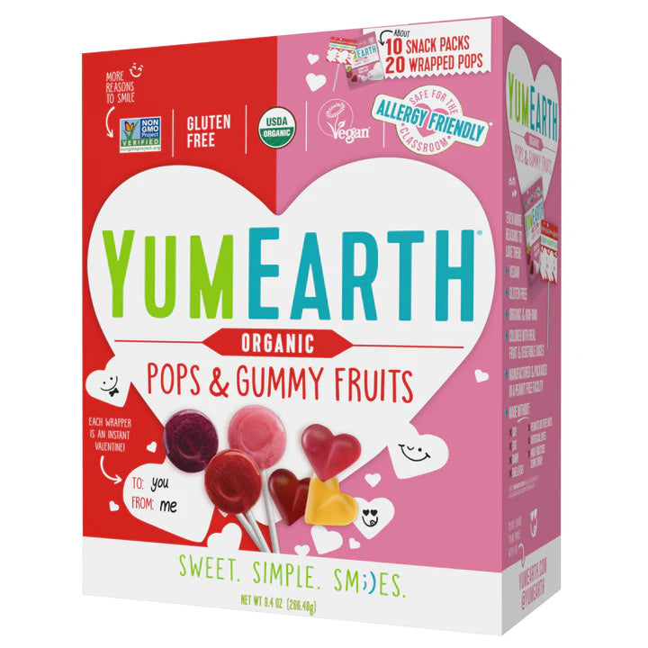 Yum Earth - Valentine's Day Organic Candies