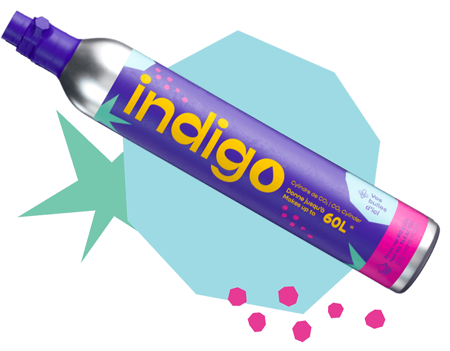 Indigo Soda - CO2 Cylinder