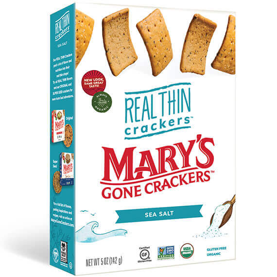Mary's Organic - Real Thin Crackers: Sea Salt